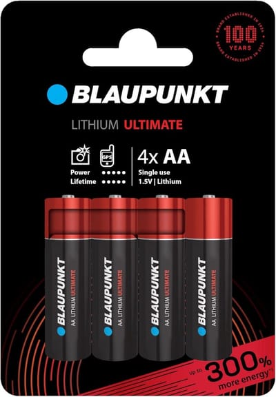 Lithium Batterijen - Energie Cellen - Digitale Apparaten - Lange Levensduur - 4 Stuks