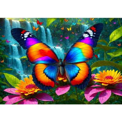 Enjoy Puzzle legpuzzel Butterfly in the Forest - 1000 stukjes.