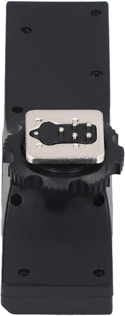 Ultralight Dual Hot Shoe Splitter en Mount Bracket voor SLR Camera en Camcorder Accessoires