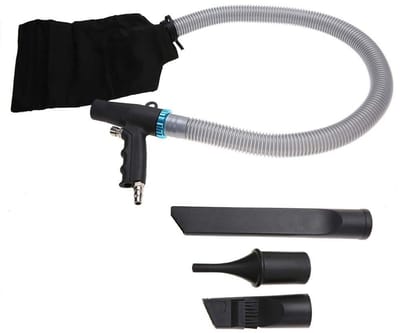 Allecto - Luchtcompressorpistool - Pneumatisch Reinigingsgereedschap - Compact - Blaas/Zuigfunctie - 90 mpa werkdruk - Geschikt voor industrieel ge...