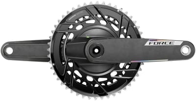 Sram Force Axs E1 Dub Threaded Crankstel Met Vermogensmeter Zilver 170 mm / 46-33t