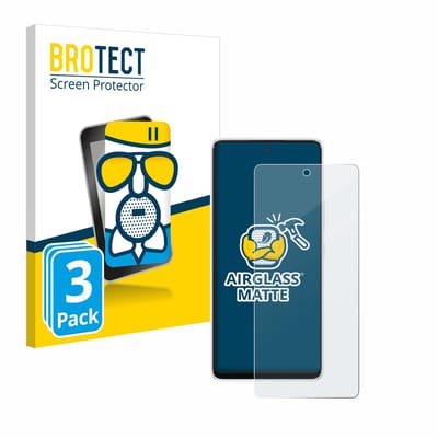 BROTECT - Screenprotector voor Samsung Galaxy A53 5G - Folie Beschermfolie Beschermglas matte 3 Stuks