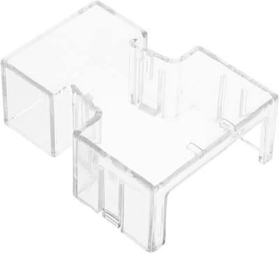 Accupoolafdekking Auto - Batterij Beschermer - Voertuig Onderhoud - Universele Pasvorm - 6.5x5x2.4cm - Transparant