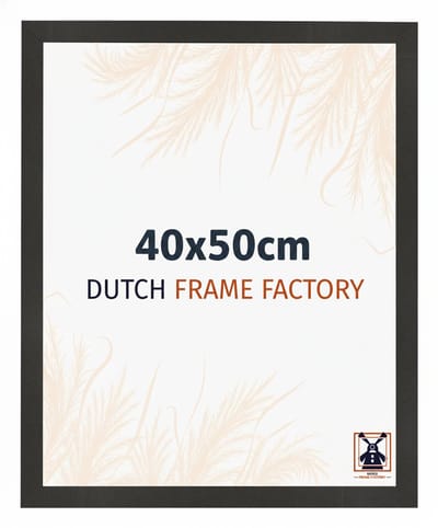 Fotolijst 40x50 cm - MDF - Zwart Mat - Benno