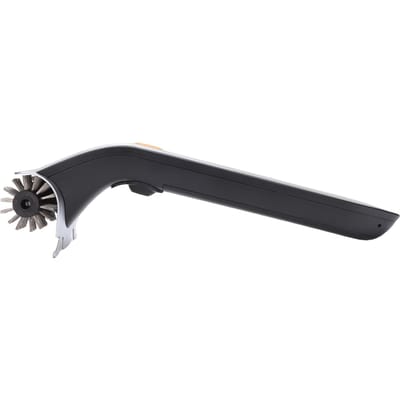 Nettoyeur de grill électrique puissant avec double brosse, pulvérisation d'eau, rechargeable, en acier inoxydable, brosse électrique à vapeur pour grillades BBQ black