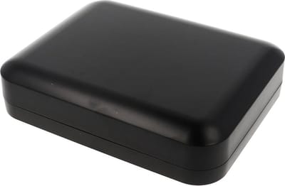 Hammond Electronics 1556GBK Universele behuizing – 200 x 160 x 45 mm – ABS kunststof – Brandvertragend – Zwart