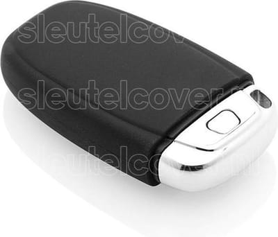 Autosleutel Hoesje geschikt voor Audi - SleutelCover - Silicone Autosleutel Cover - Sleutelhoesje Zwart