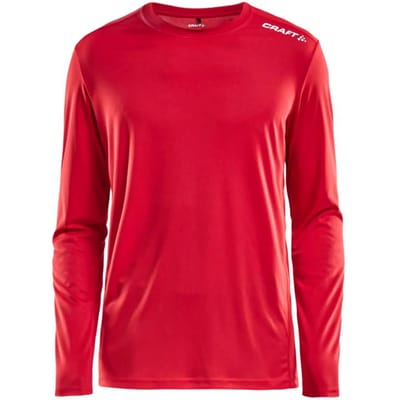 Craft Rush Running Longsleeve Heren - Rood | Maat: 3XL