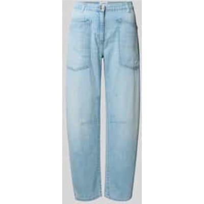 modieuze fit barrel jeans van katoenmix model 'OCEAN'