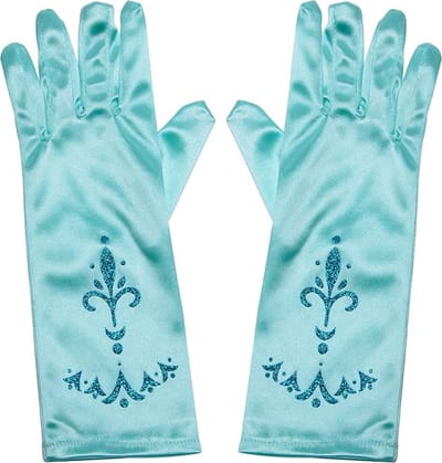 Het Betere Merk - Speelgoed meisjes - voor bij je prinsessenjurk - blauwe handschoenen - prinsessen verkleedkleding