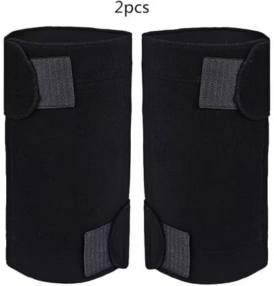 Zelfverwarmende Kniebrace Set (2 Stuks) – Tourmaline Magnetische Kniebeschermers – Warmte & Ondersteuning – Voor Kniepijn, Sport & Dagelijks Gebruik