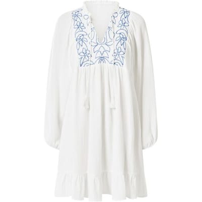 ESMARA Mousseline dames tuniekjurk (wit, XS (32/34))