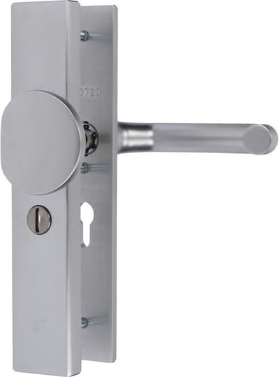 Veiligheidsgarnituur - Aluminium - Aluminium - VEILIG - VEILIG 2100 met kerntrekbeveiliging SKG - greep-kruk PC55
