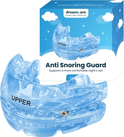 DreamCare Anti Snurk Beugel Core - Snurkbeugel - Anti Snurk - Verstelbaar - Snurkbeugels - Anti Snurk Producten - Knarsbitje - Blauw