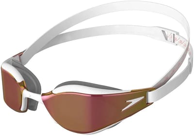 Speedo Zwembril Fastskin Hyper Elite Mirror Rose Goud / Wit