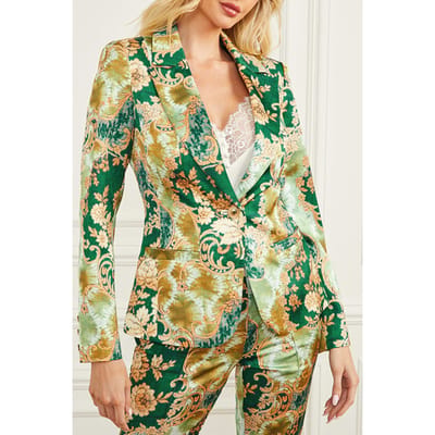 GUESS Marciano By  Gloria Blazer Heirloom Print Taglia: XS | Blazers Outlet | Donna