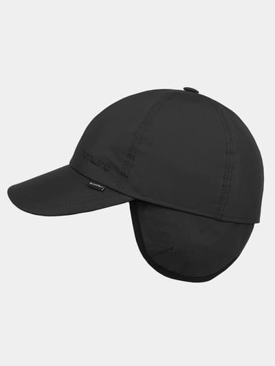 Hatland - Baseball cap voor volwassenen - Morris Gore-Tex - Zwart - maat L (59CM)