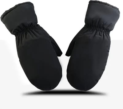 Bovista Skihandschoenen - Handschoenen Winter - Handschoenen - Wanten - Antislip - Waterdicht - Zwart