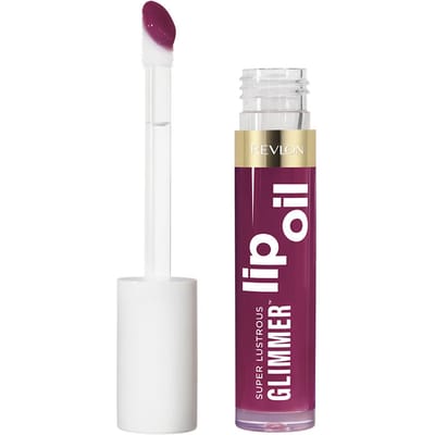 Super Lustrous Glimmer Lip Oil #06-plum Pop 3,8 ml