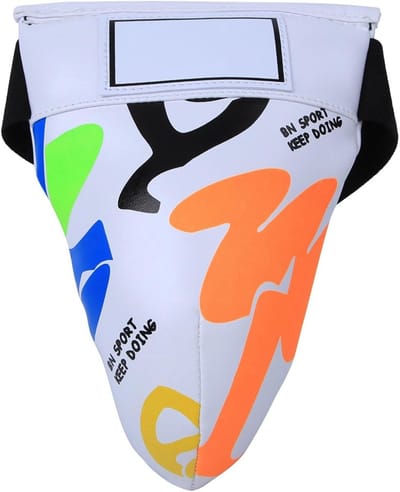 Beschermende Jockstrap voor Kinderen - Ademend PU Groin Protector voor Boksen en Taekwondo Training