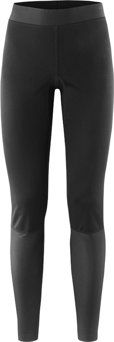 Loeffler sportbroek lang W Tights Carbon AB Warm voor dames - Zwart