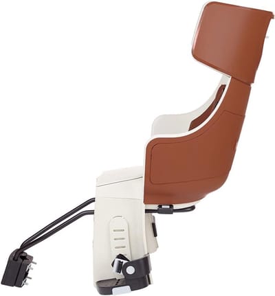 Kinderfietszitje Achter - Fietsstoel Achter - Veilig Fietsen - Frameverankering - 26-29 Inch Wielen - Bruin