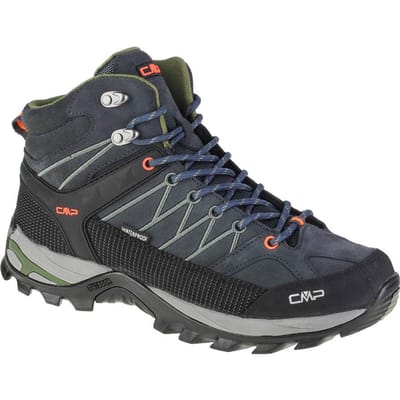 Cmp Rigel Mid Wp 3q12947 Wandelschoenen Zwart,Grijs EU 45 Man