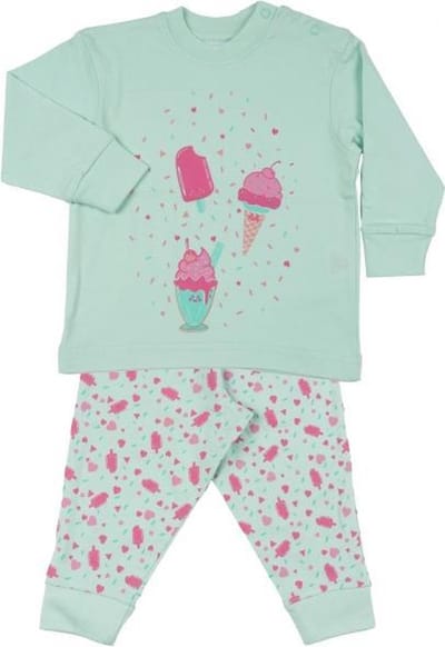 Fun2Wear Ice cream Pyjama Green maat 62