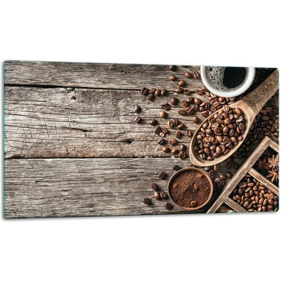 TMK ArtDeko Serie - Snijplank - 52cm - 30cm - Koffieontwerp