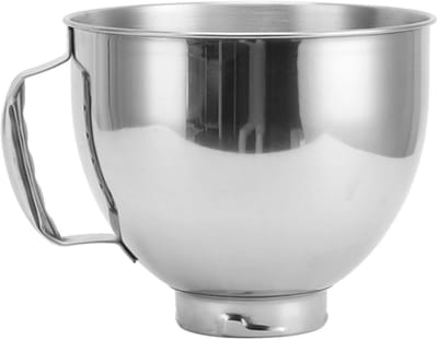 Mixkom van RVS, 4.5-5 QT, Duurzame Keukenkom voor Mixer, Ideaal voor Bakken en Koken
