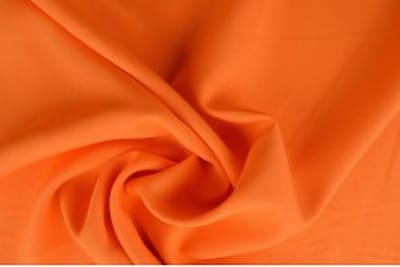 15 meter texture stof - Oranje - 100% polyester