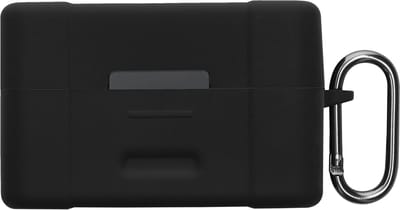kwmobile cover voor oordopjes case - geschikt voor DJI Mic Mini Wireless - Trendy beschermhoes draadloze oordopjes in zwart