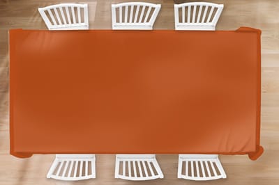 Tafelkleed - Tafellaken - 300x150 cm - Terracotta - Bruin - Palet - Effen - Kleuren - Kleur - Binnen en Buiten