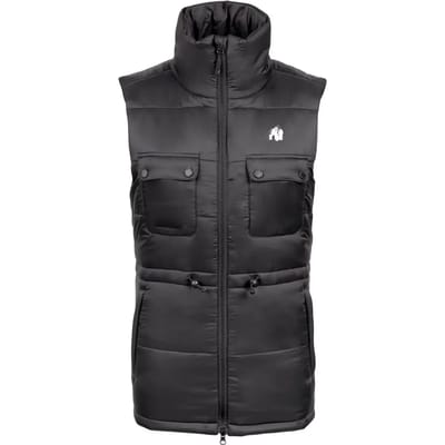 Gorilla Wear Lucia Bodywarmer - Zwart - XS