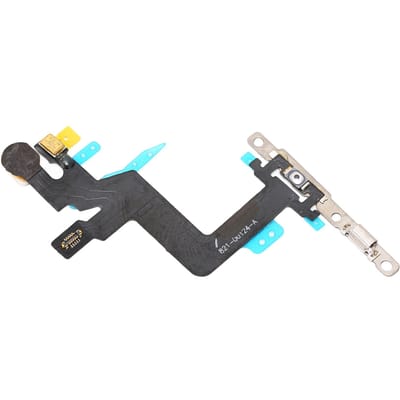 Aan/uit-knop Flexkabel Aan/uit-schakelaar Flexkabel Vervangingsonderdelen voor IPhone 6S Plus white