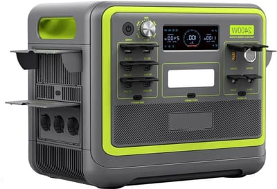 F2400 Power Station – Draagbare Generator – Noodstroomvoorziening – Mobiele Accu – Outdoor Accupack – 2048Wh LiFePO4 Batterij – 2400W Output