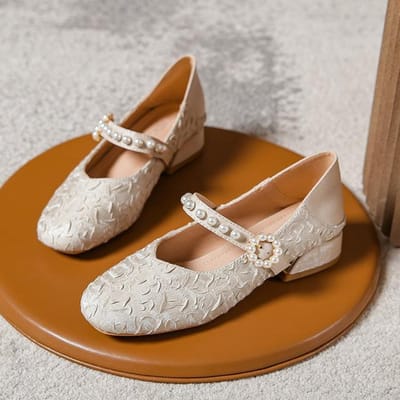 Schoenen met blokhak Dames Lente Nieuwe Lente Zachte Bruiloftsschoenen Vierkante Neus Mary Jane Schoenen Damesschoenen Pumps Plus Maat 33 -43 37 gray