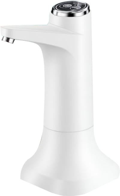 Pomp - waterfles pomp - Elektrische Drinkwaterpomp - Waterpomp voor 5 gallons - USB-C oplaadbare - waterkandispenser - draagbare automatische - Emmertafel met dubbel doel - voor kampeerbenodigdheden - watertafel - keuken - kantoor - picknick - wit