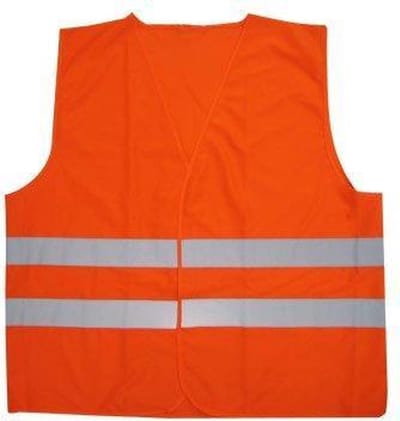 Oranje Reflecterend Wegenbouw Veiligheidsvest - One Size