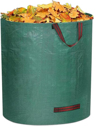 Tuinafvalzak - Opruimzak - Tuin opruimen - Scheurvast kunststof - 272 liter - Groen