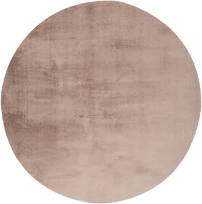 Paradise Fluffy – Taupe – Rond – Hoogpolig & Zacht – Trendy – Fluffy – Vloerkleed – Karpet – 120x120 cm rond