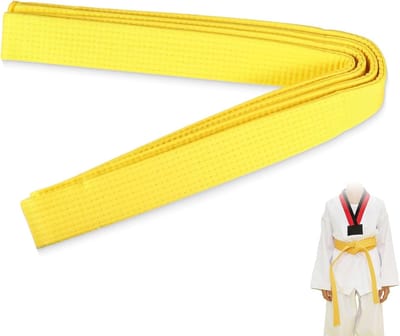 Judo en Karate Gekleurde Band 260 x 4 cm - Professionele Taekwondo Sportriem voor Kinderen en Volwassenen, Geschikt voor Diverse Martial Arts
