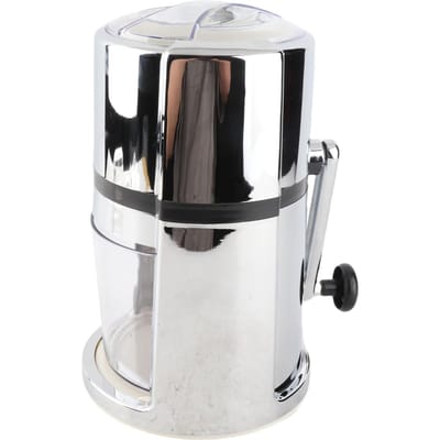 Handmatige IJscrusher Commercieel Huishoudelijk Draagbare Handzwengel Geschaafd IJs Crusher black