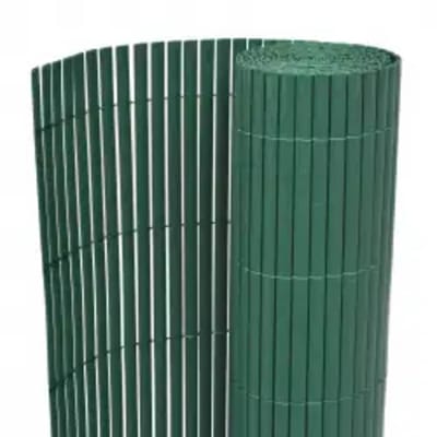 vidaXL - Tuinafscheiding - dubbelzijdig - 110x400 - cm - groen