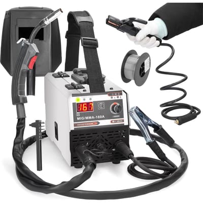 OWJHE 2in1 220V MIG MMA Lasmachine IGBT DC Inverter Lasser Contactlassen Niet-Gas Booglasser Ingebouwde Draad Lassers Solderen 2 IN 1