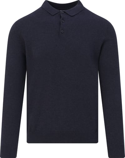The BLUEPRINT Premium Polo Heren Donkerblauw