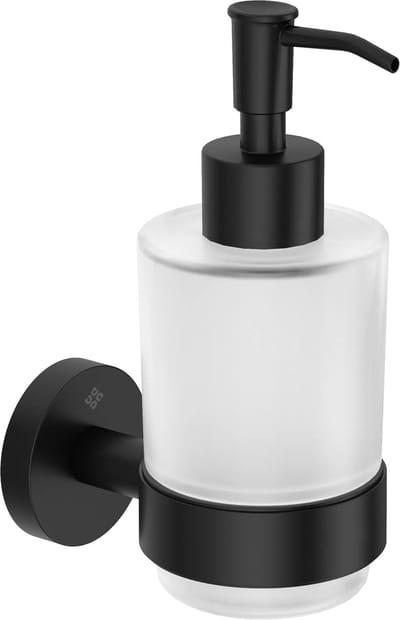 Sanifun Momi Nero Wandzeepdispenser – Mat Zwart RVS – 0,2 L