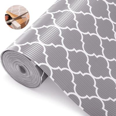 Kitchen Cabinet Liner — Water- and Oil-Resistant — Adhesive-Free, Waterproof EVA Drawer & Cabinet Liner — Durable and Easy-to-Cut Shelf Liner — Moisture-Proof Cabinet Mat, Suitable for Shoe Cabinets and Drawers — 30*100cm