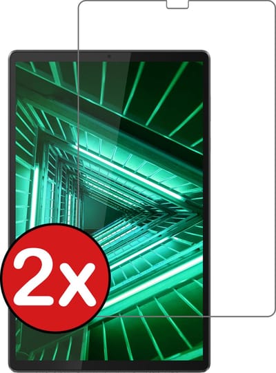 Screenprotector - 2 Stuks - Geschikt voor Lenovo Tab M10 FHD Plus (2e / 2nd Generatie) - Extra Sterk - Beschermglas - Gehard Glas - Tempered Glass - Screen Protector