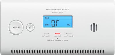 Koolmonoxidemelder - CO-detector - Veilige Woning - 10 Jaar Levensduur - 135 x 65 cm - Wit